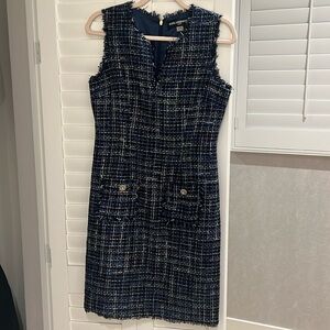 KARL LAGERFELD tweed dress